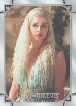 2021 Rittenhouse Game of Thrones Iron Anniversary Series 1 #2 Daenerys Targaryen Front