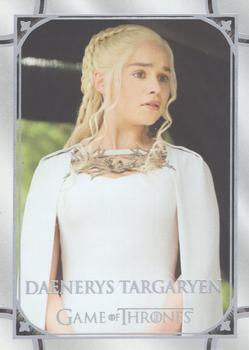 2021 Rittenhouse Game of Thrones Iron Anniversary Series 1 #5 Daenerys Targaryen Front