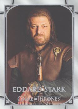 2021 Rittenhouse Game of Thrones Iron Anniversary Series 1 #41 Eddard Stark Front
