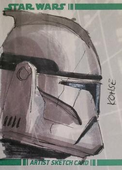 2008 Topps Star Wars: The Clone Wars - Sketch Artists #NNO Lee Kohse Front