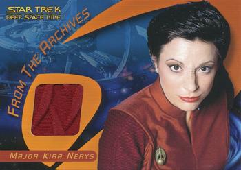 2006 Rittenhouse Star Trek 40th Anniversary - From the Archives Costume Relics #C24 Kira Nerys Front