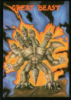 1991 Topps Monster in My Pocket (International Edition) #1 Great Beast Front