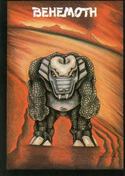 1991 Topps Monster in My Pocket (International Edition) #4 Behemoth Front