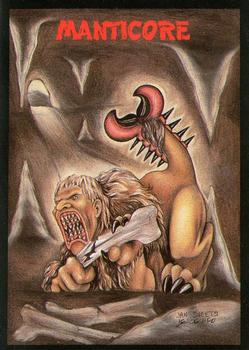 1991 Topps Monster in My Pocket (International Edition) #14 Manticore Front