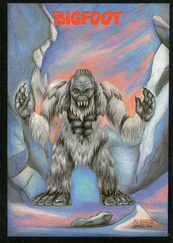 1991 Topps Monster in My Pocket (International Edition) #17 Bigfoot Front