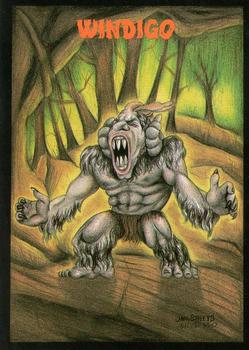 1991 Topps Monster in My Pocket (International Edition) #24 Windigo Front