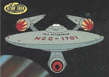 2003 Rittenhouse Star Trek: The Complete Star Trek: Animated Adventures  - Promos #P1 Enterprise Front