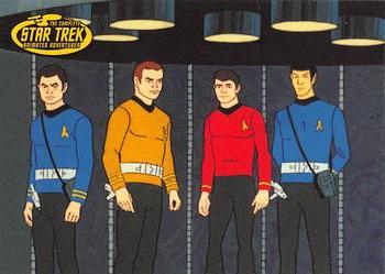 2003 Rittenhouse Star Trek: The Complete Star Trek: Animated Adventures  - Promos #P2 Transporter Front