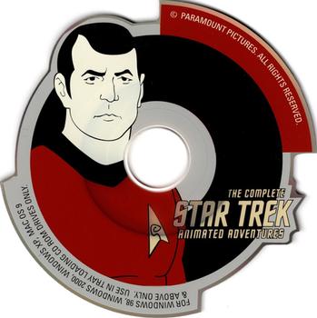 2003 Rittenhouse Star Trek: The Complete Star Trek: Animated Adventures  - Die Cut CD-ROMs Box Toppers #NNO Scotty Front