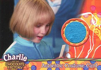 2005 ArtBox Charlie and the Chocolate Factory - Costume Relics #NNO Violet Beauregarde Front