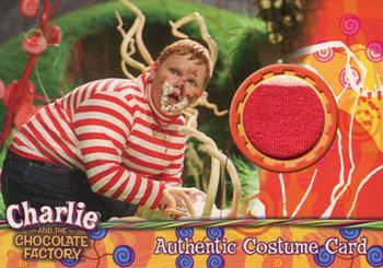 2005 ArtBox Charlie and the Chocolate Factory - Costume Relics #NNO Augustus Gloop Front