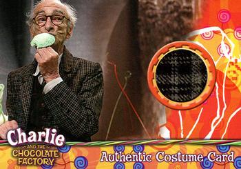 2005 ArtBox Charlie and the Chocolate Factory - Costume Relics #NNO Grandpa Joe Front