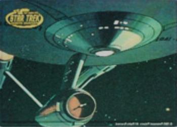 2003 Rittenhouse Star Trek: The Complete Star Trek: Animated Adventures  - Motion Case Topper #E2 U.S.S. Enterprise Front