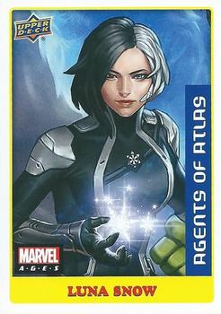 2020 Upper Deck Marvel Ages - Low Series Stickers #2 Luna Snow Front
