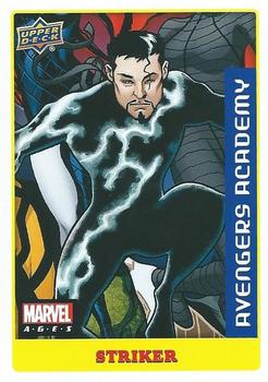 2020 Upper Deck Marvel Ages - Low Series Stickers #20 Striker Front