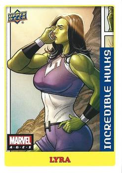 2020 Upper Deck Marvel Ages - Low Series Stickers #25 Lyra Front