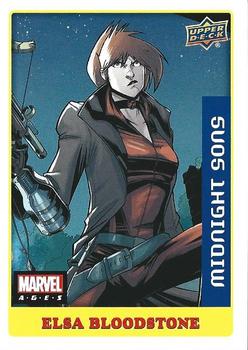 2020 Upper Deck Marvel Ages - Low Series Stickers #65 Elsa Bloodstone Front
