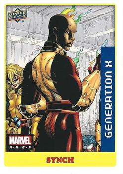 2020 Upper Deck Marvel Ages - Low Series Stickers #82 Synch Front