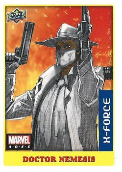 2020 Upper Deck Marvel Ages - Low Series Stickers #87 Doctor Nemesis Front