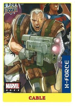 2020 Upper Deck Marvel Ages - Low Series Stickers #96 Cable Front