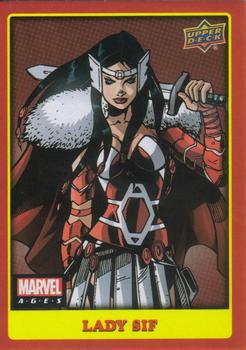 2020 Upper Deck Marvel Ages - High Series Foil Board #263 Lady Sif Front