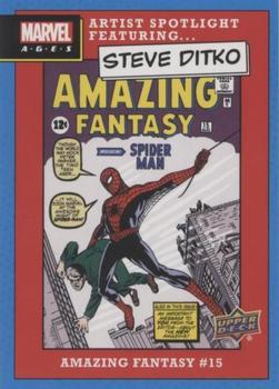 2020 Upper Deck Marvel Ages - Artist Spotlight featuring Steve Ditko #ASF-1 Amazing Fantasy #15 Front