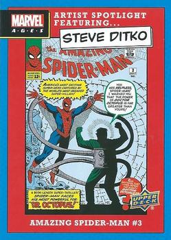 2020 Upper Deck Marvel Ages - Artist Spotlight featuring Steve Ditko #ASF-3 Amazing Spider-Man #3 Front