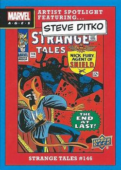 2020 Upper Deck Marvel Ages - Artist Spotlight featuring Steve Ditko #ASF-8 Strange Tales #146 Front