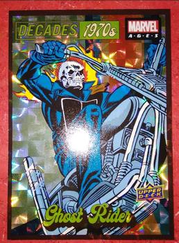 2020 Upper Deck Marvel Ages - Decades 1970s #D7-1 Ghost Rider Front
