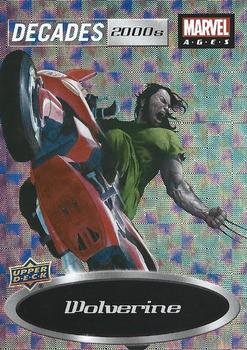 2020 Upper Deck Marvel Ages - Decades 2000s #D10-6 Wolverine Front