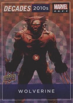2020 Upper Deck Marvel Ages - Decades 2010s #D11-5 Wolverine Front