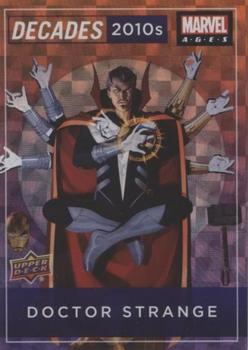 2020 Upper Deck Marvel Ages - Decades 2010s #D11-8 Doctor Strange Front