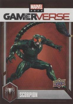 2020 Upper Deck Marvel Ages - Gamerverse #G-8 Scorpion Front