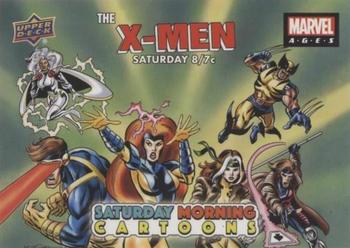 2020 Upper Deck Marvel Ages - Saturday Morning Cartoons #SMC-1 X-Men Front