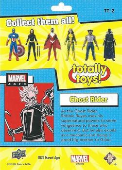 2020 Upper Deck Marvel Ages - Totally Toys #TT-2 Ghost Rider Back