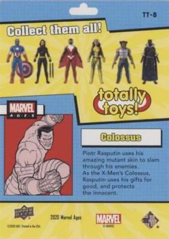 2020 Upper Deck Marvel Ages - Totally Toys #TT-8 Colossus Back