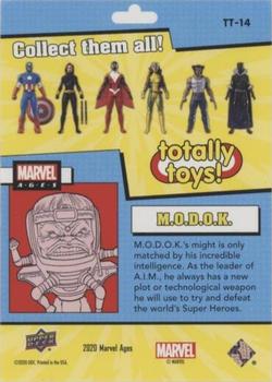 2020 Upper Deck Marvel Ages - Totally Toys #TT-14 M.O.D.O.K. Back