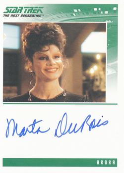2005 Rittenhouse The Quotable Star Trek: The Next Generation - Autographs #NNO Marta DuBoise Front
