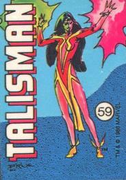 1986 Comic Images Official Marvel Universe Stickers #59 Talisman Front
