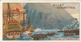 1913 Wills's Historic Events (Australia) #36 Capture of Gibraltar Front