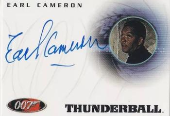 2006 Rittenhouse James Bond Dangerous Liaisons - 40th Anniversary Autographs #A59 Earl Cameron Front