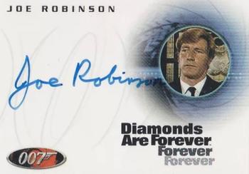 2006 Rittenhouse James Bond Dangerous Liaisons - 40th Anniversary Autographs #A61 Joe Robinson Front