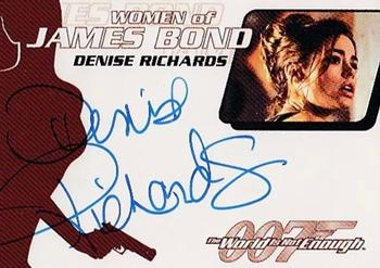 2006 Rittenhouse James Bond Dangerous Liaisons - Women of James Bond Autographs #WA30 Denise Richards Front