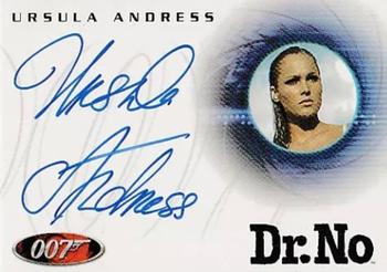 2007 Rittenhouse The Complete James Bond 007 - 40th Anniversary Autographs #A32 Ursula Andress Front