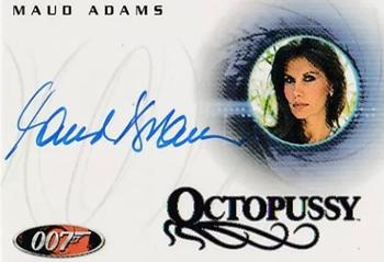 2007 Rittenhouse The Complete James Bond 007 - 40th Anniversary Autographs #A54 Maud Adams Front