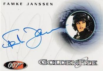 2007 Rittenhouse The Complete James Bond 007 - 40th Anniversary Autographs #A56 Famke Janssen Front