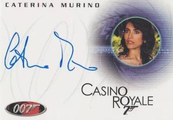 2007 Rittenhouse The Complete James Bond 007 - 40th Anniversary Autographs #A78 Caterina Murino Front