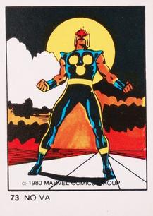 1980 Terrabusi Marvel Comics Superhero (Spain) #73 No Va Front