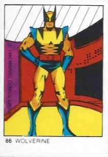 1980 Terrabusi Marvel Comics Superhero (Spain) #86 Wolverine Front