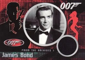 2002 Rittenhouse James Bond 40th Anniversary - From The Archives Costume Cards #CC1 Sean Connery / James Bond Front